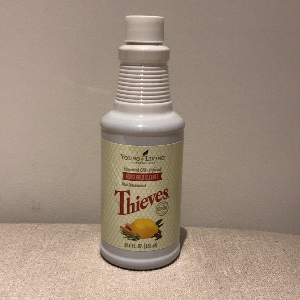 Young Living essential oil Thieves cleaner